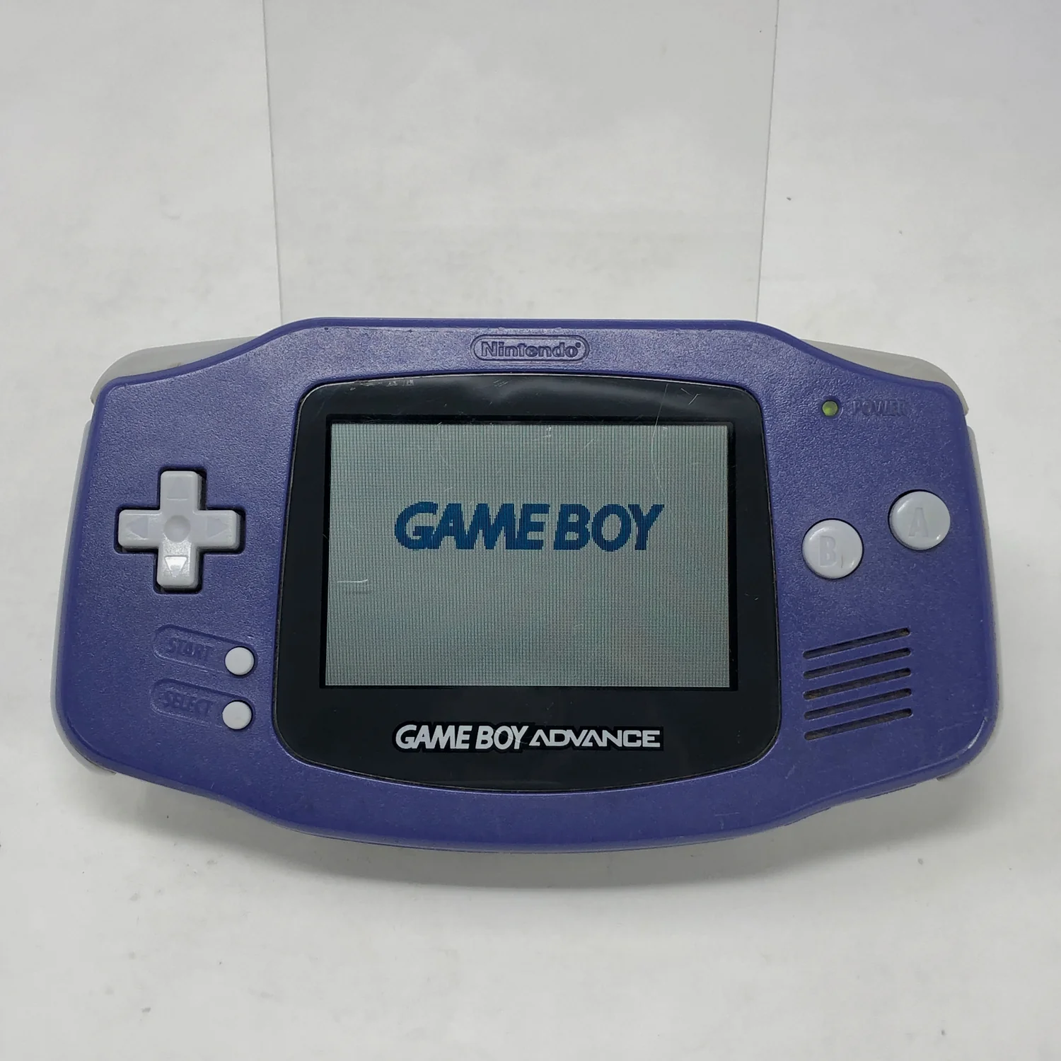 Nintendo Game Boy Advance Handheld Game Console Only AGB-001 Purple