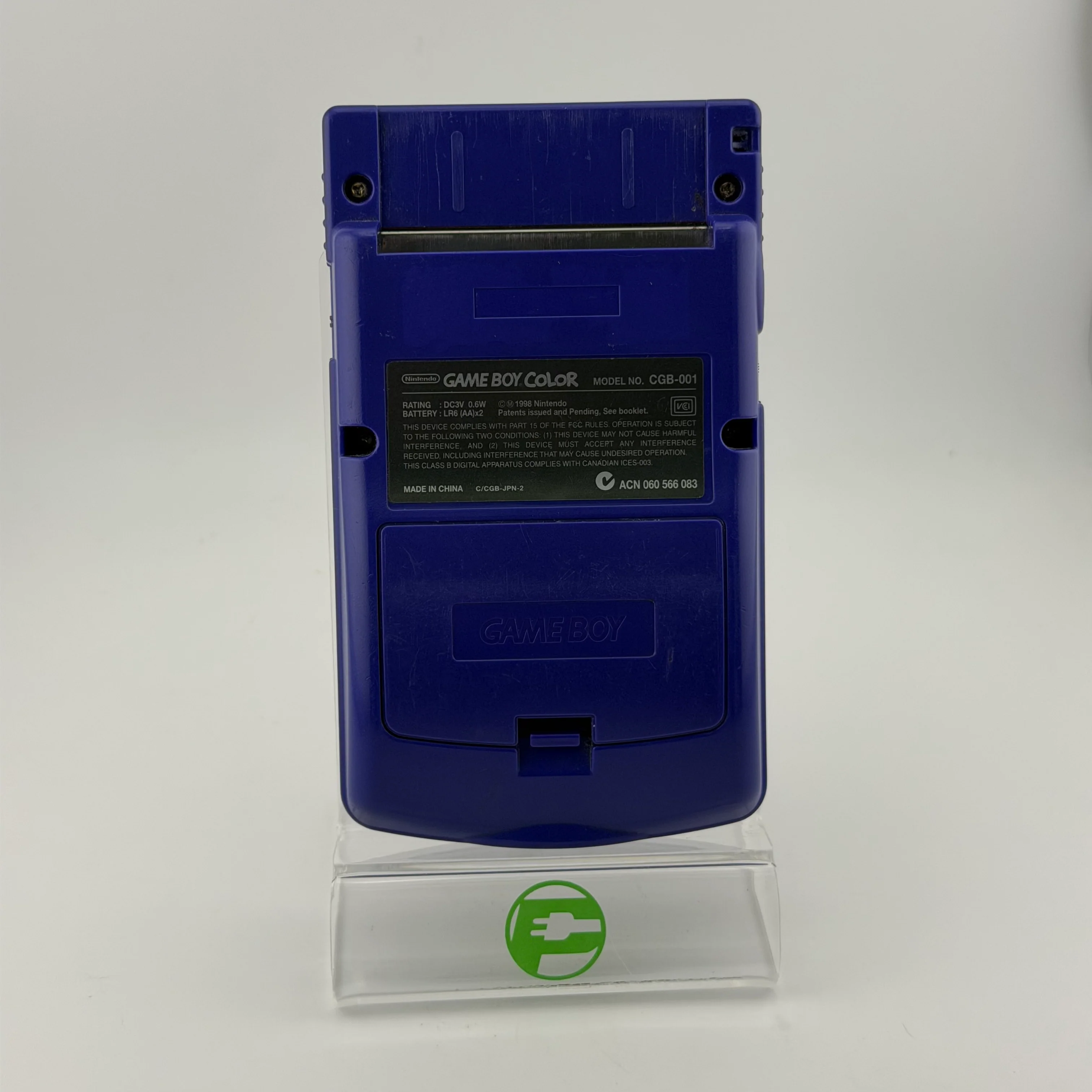 Nintendo Game Boy Color Handheld Game Console Only CGB-001 Purple - Image 5