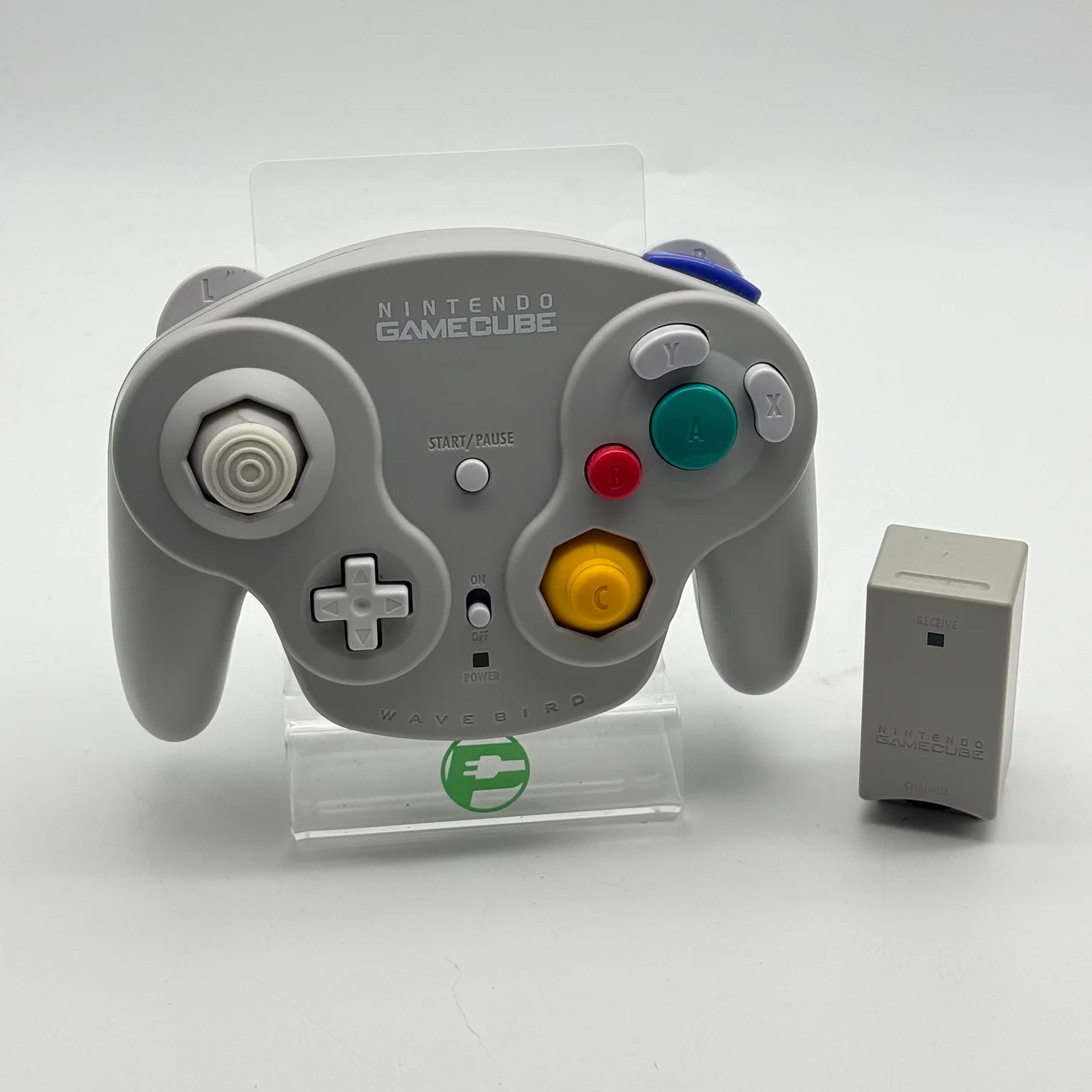 Nintendo Gamecube WaveBird Controller DOL-004 Gray - Image 5