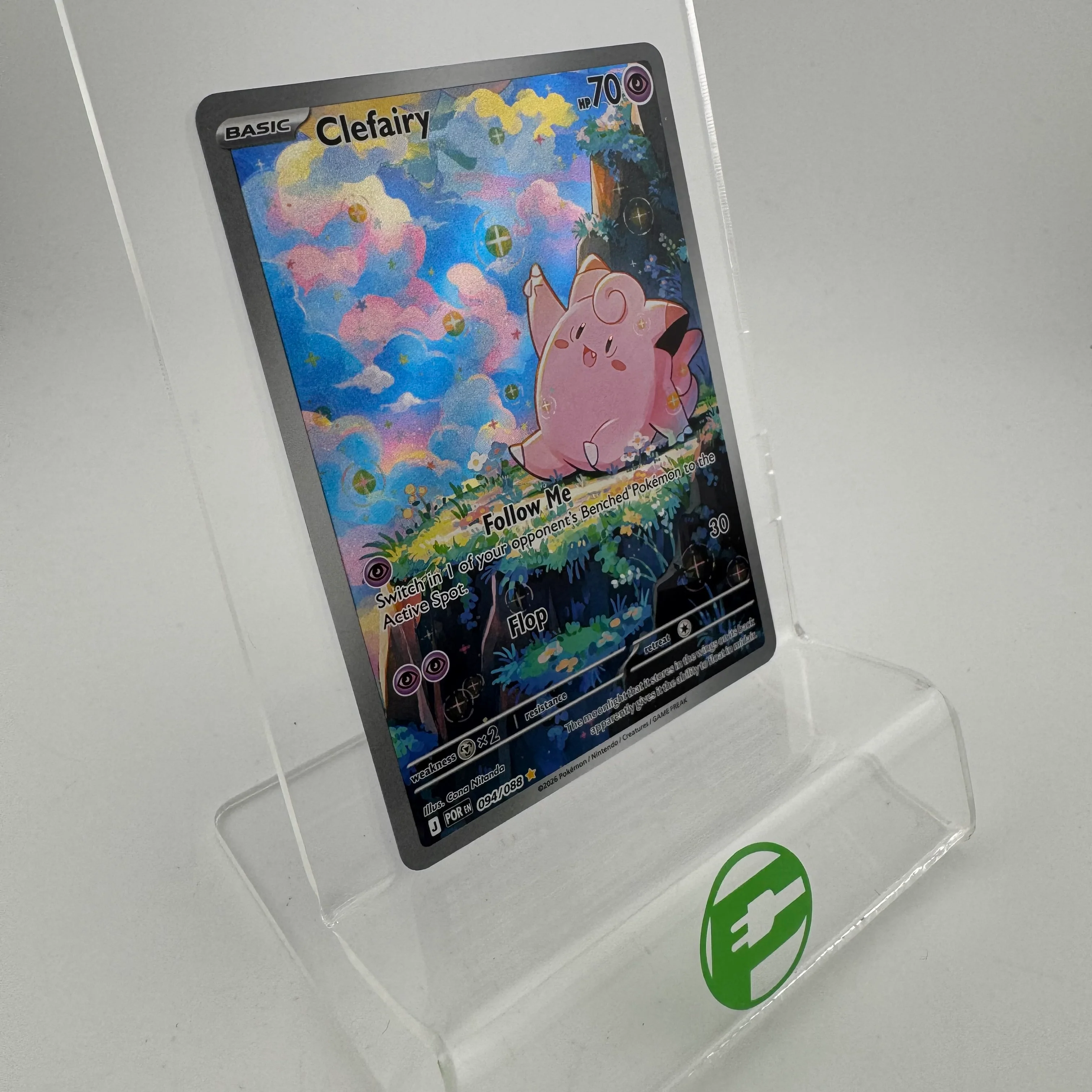 Pokémon TCG Perfect Order Clefairy #94 Holo English NM - Image 2