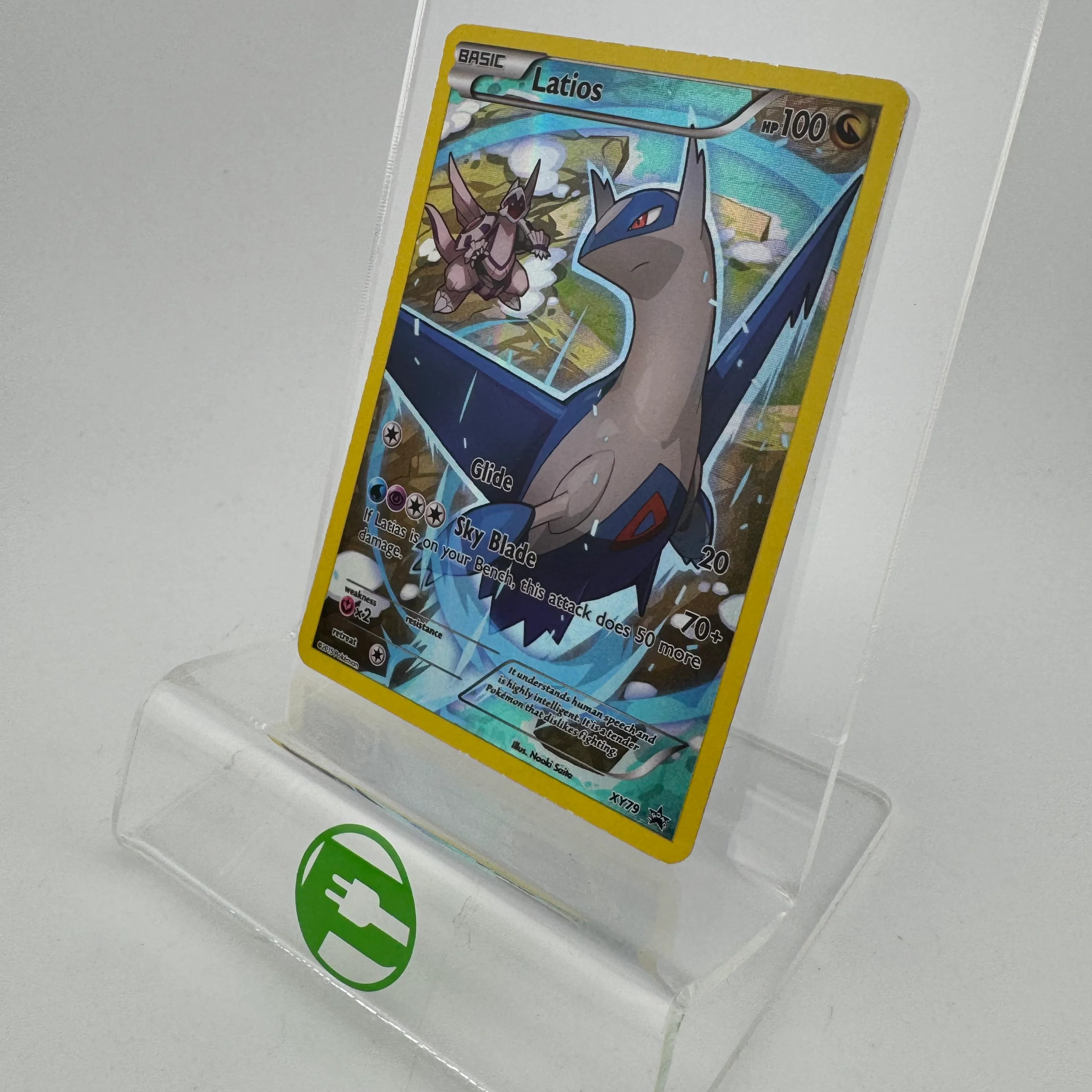 Pokémon TCG Promo Latios #XY79 Holo English LP - Image 3