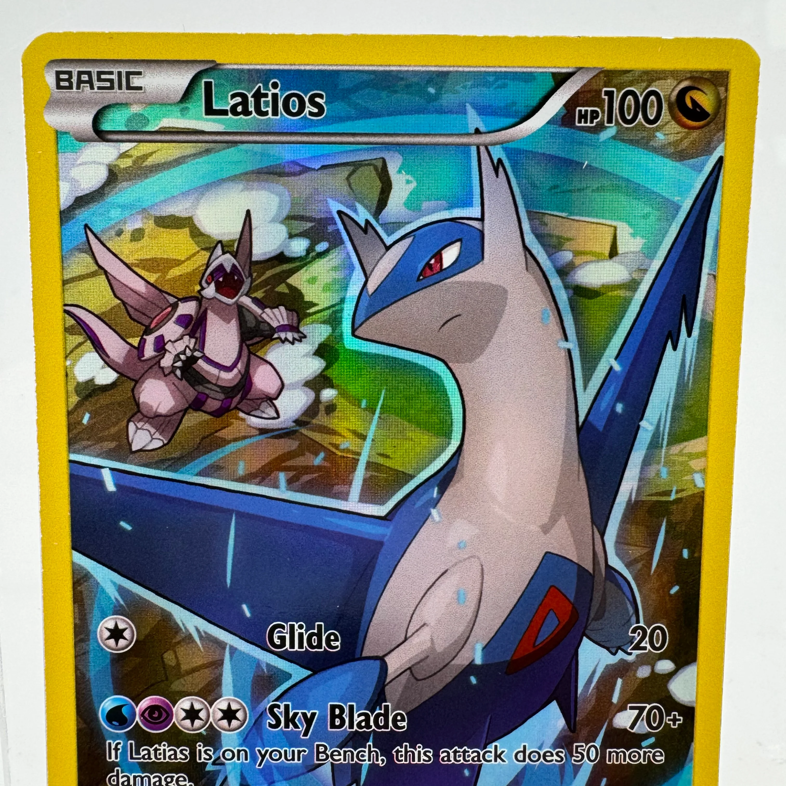 Pokémon TCG Promo Latios #XY79 Holo English LP - Image 4