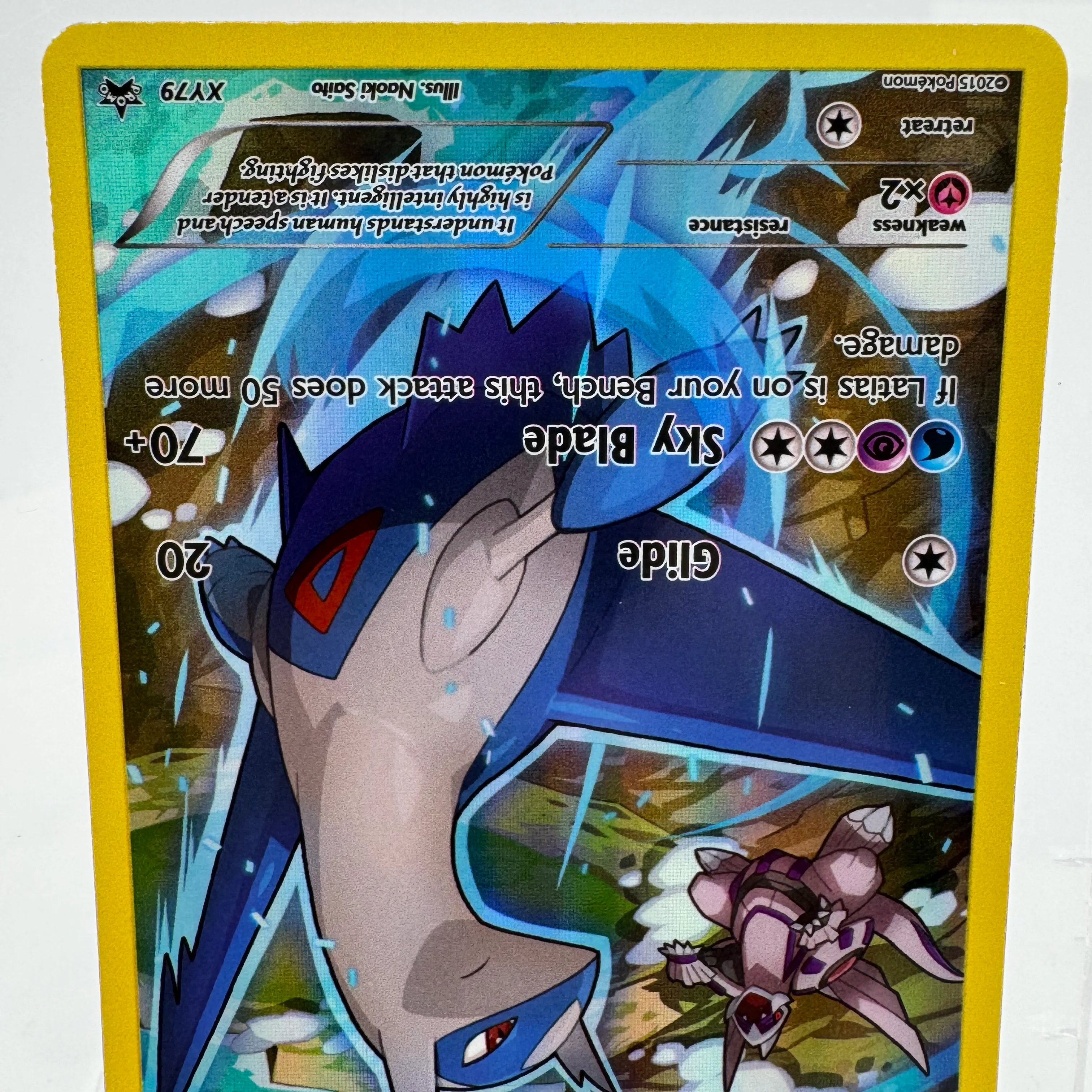Pokémon TCG Promo Latios #XY79 Holo English LP - Image 5