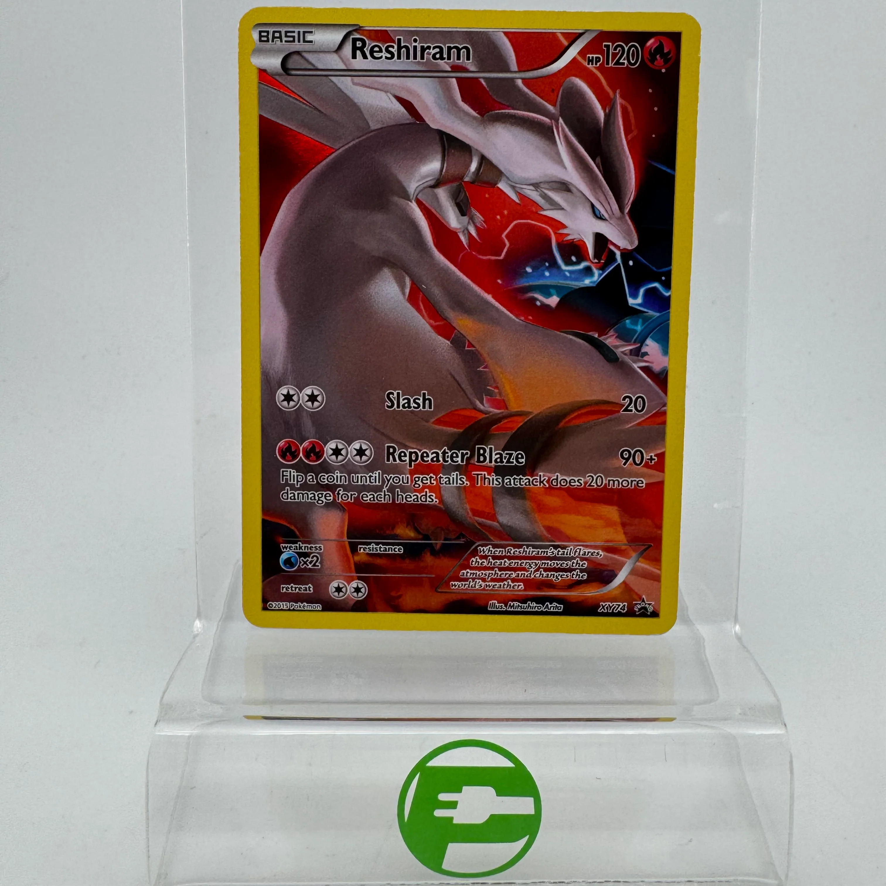 Pokémon TCG Promo Reshiram #XY74 Holo English LP