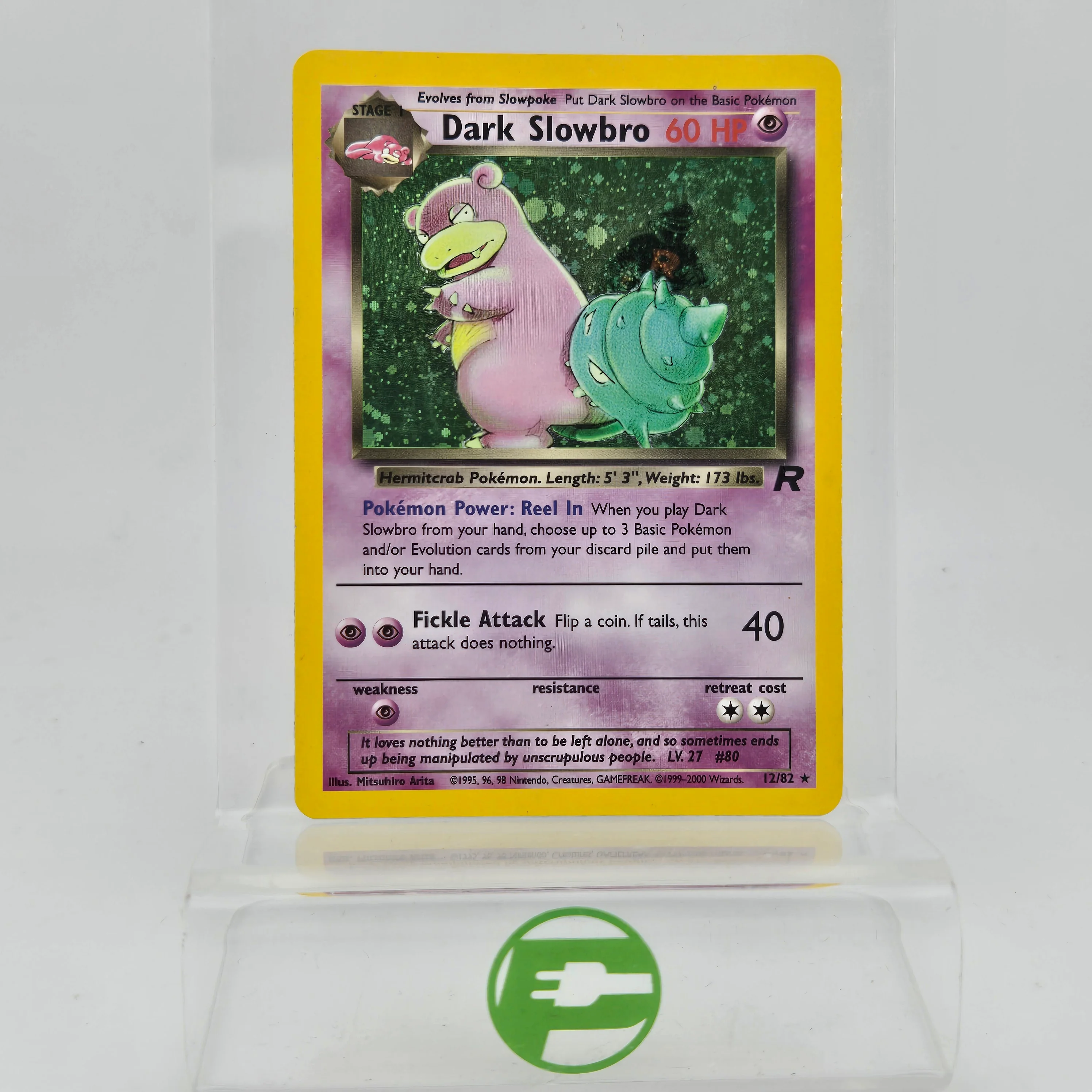 Pokémon TCG Team Rocket Dark Slowbro #12 Pokemon Team Rocket 10/25 12/82 English