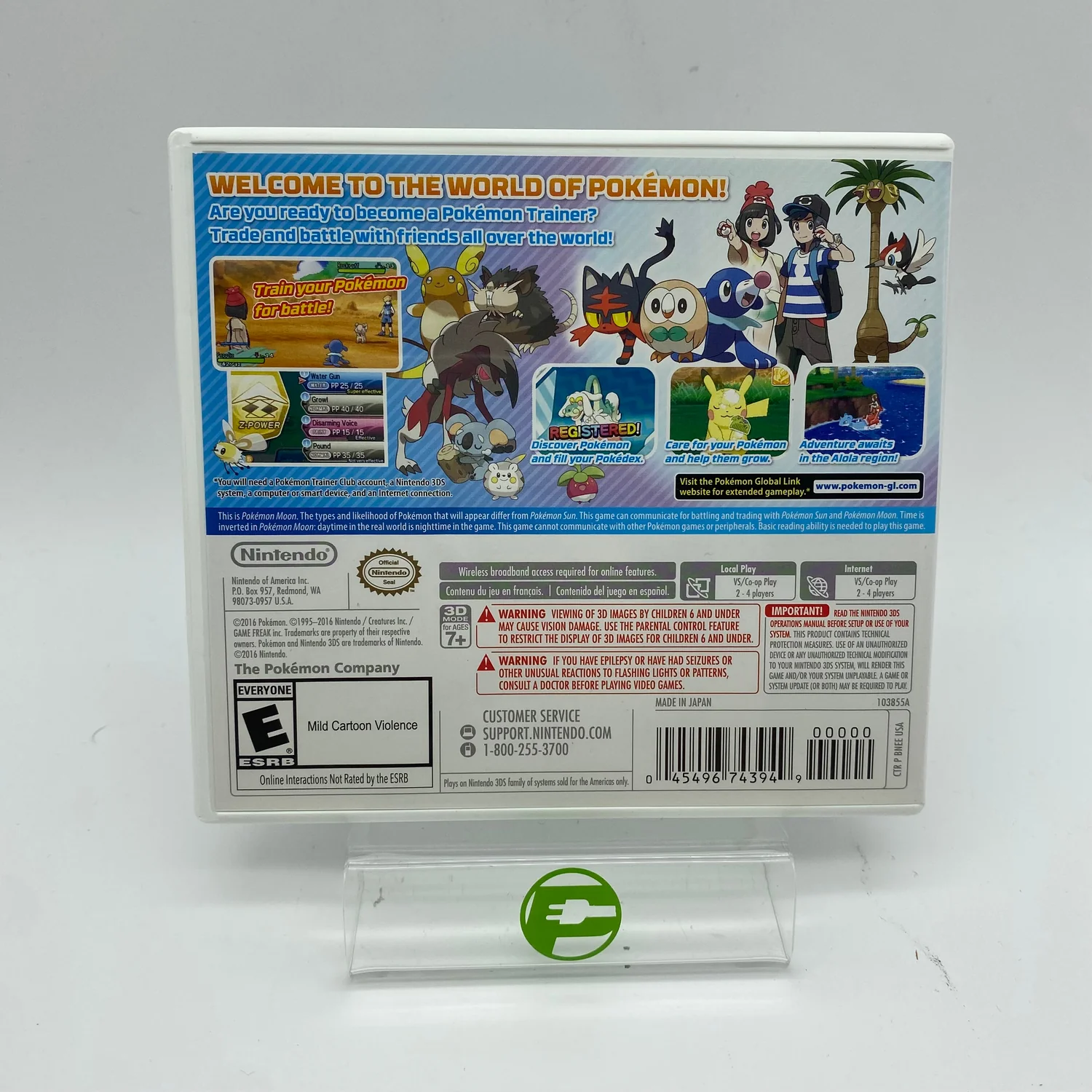 Pokemon Moon (Nintendo 3DS, 2016) - Image 2