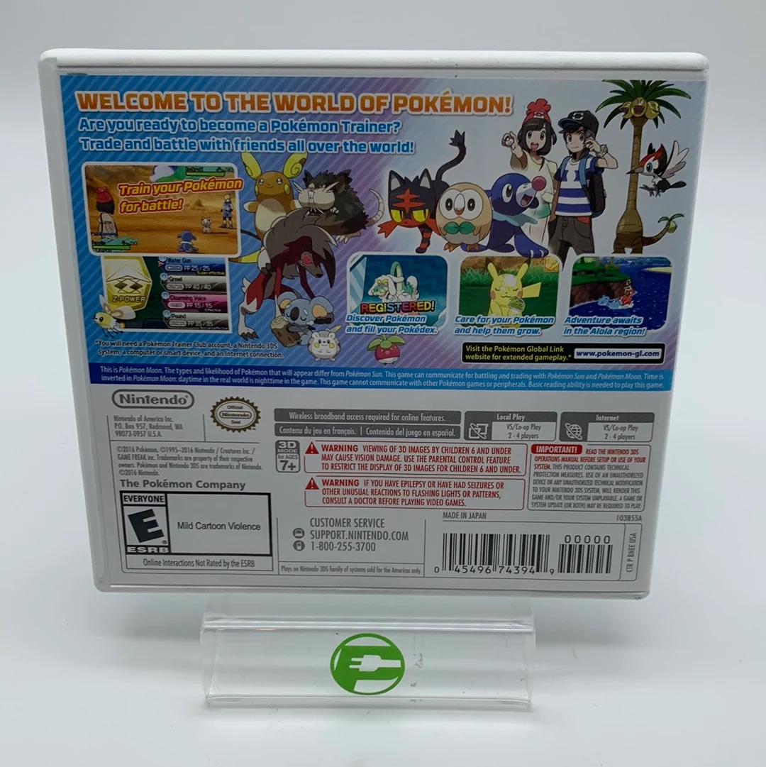 Pokemon Moon (Nintendo 3DS, 2016) - Image 2