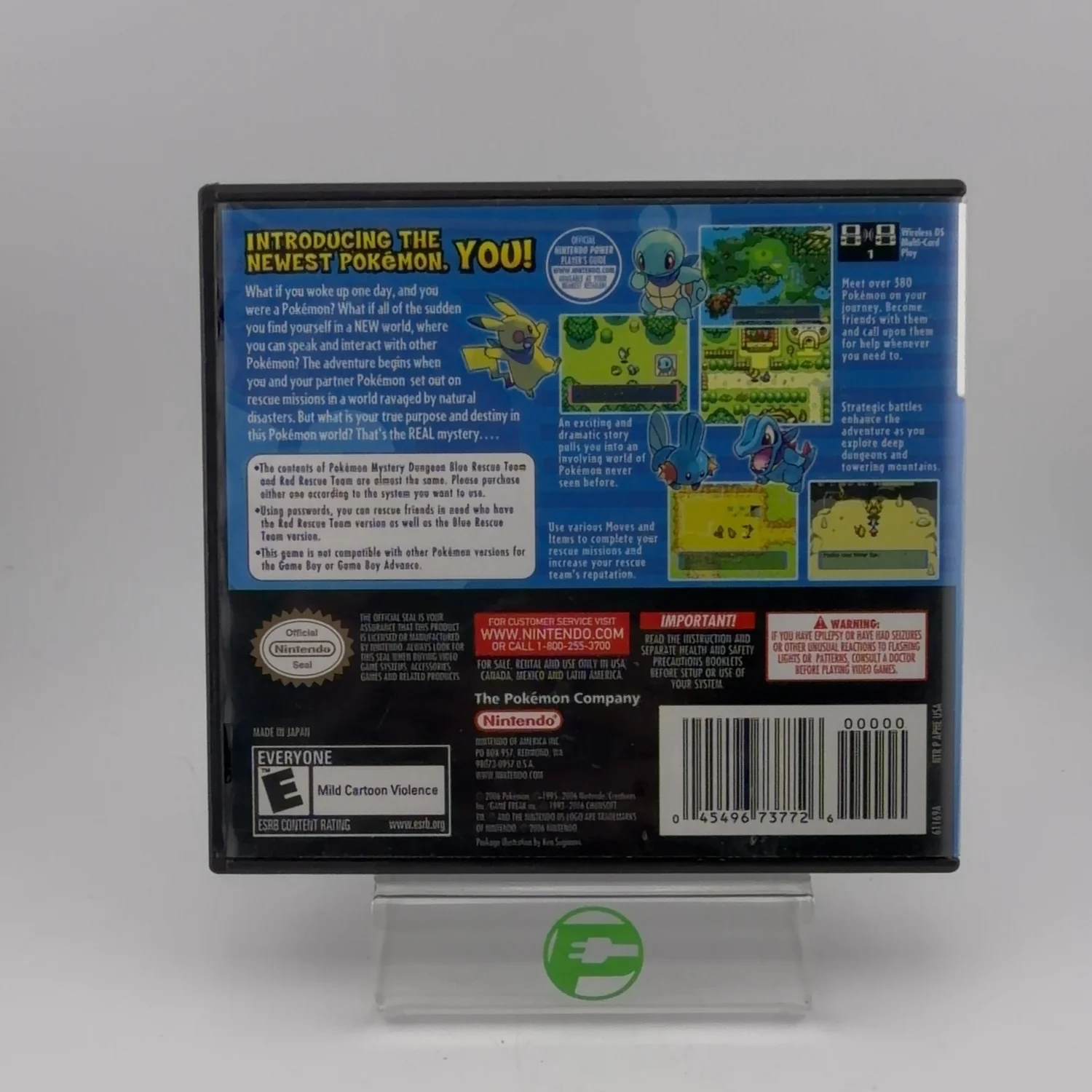 Pokemon Mystery Dungeon Blue Rescue Team (Nintendo DS, 2006) - Image 2