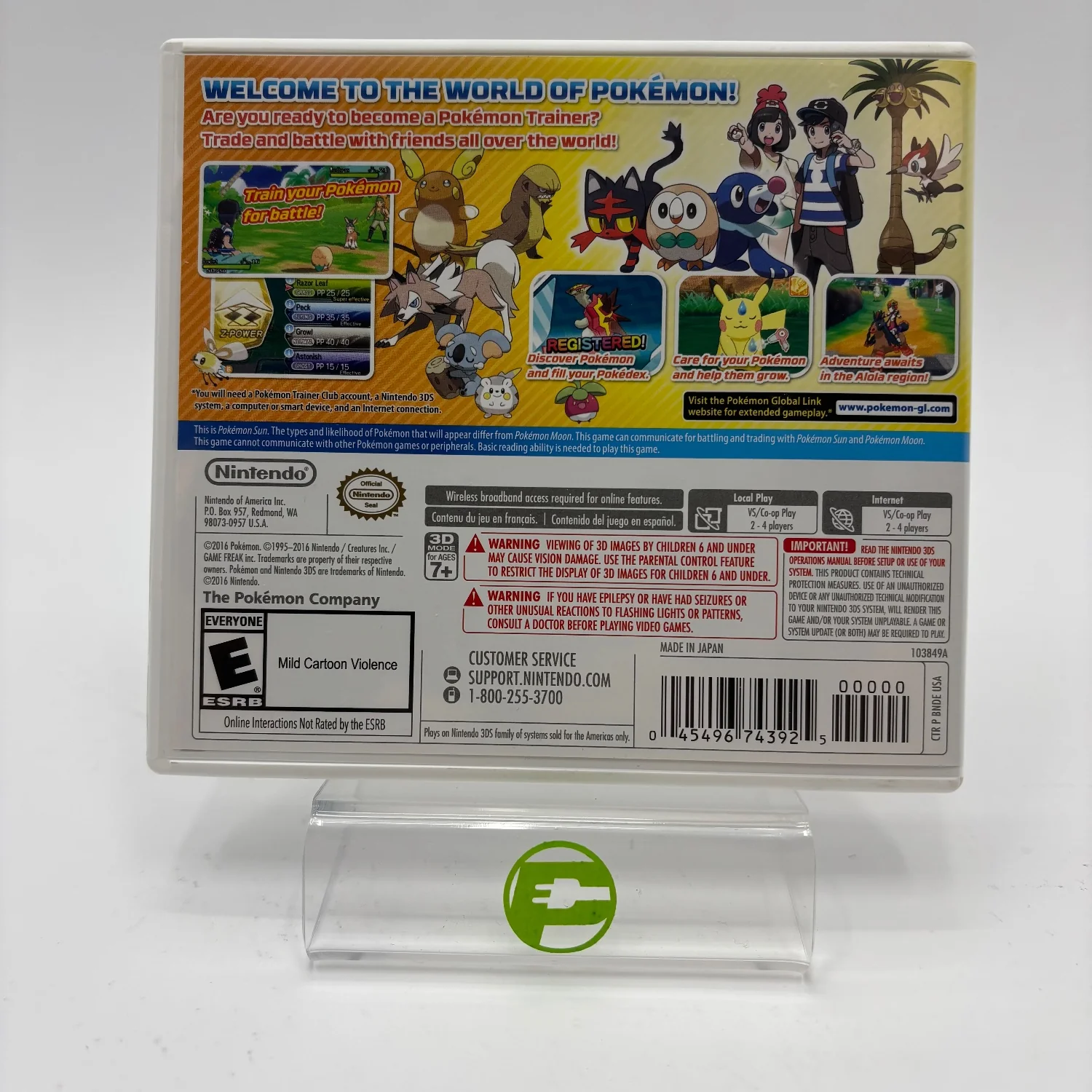 Pokemon Sun (Nintendo 3DS, 2016) - Image 2