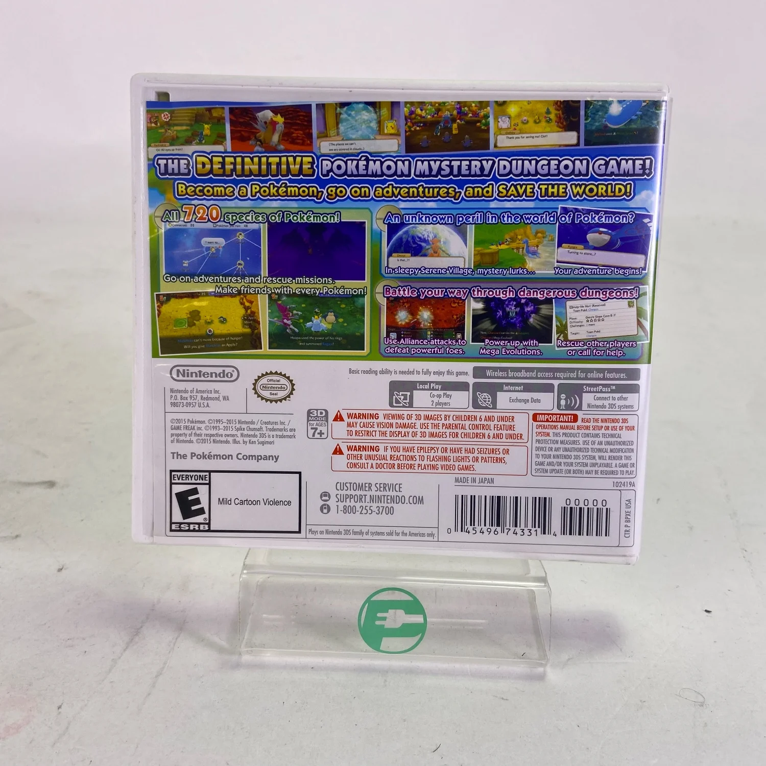 Pokemon Super Mystery Dungeon (Nintendo 3DS, 2015) - Image 2