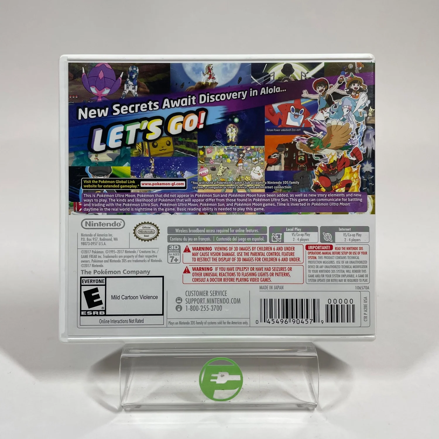Pokemon Ultra Moon (Nintendo 3DS, 2017) - Image 2