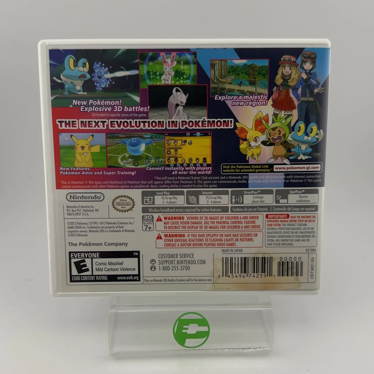Pokemon Y [Scizor] (Nintendo 3DS, 2013) - Image 2