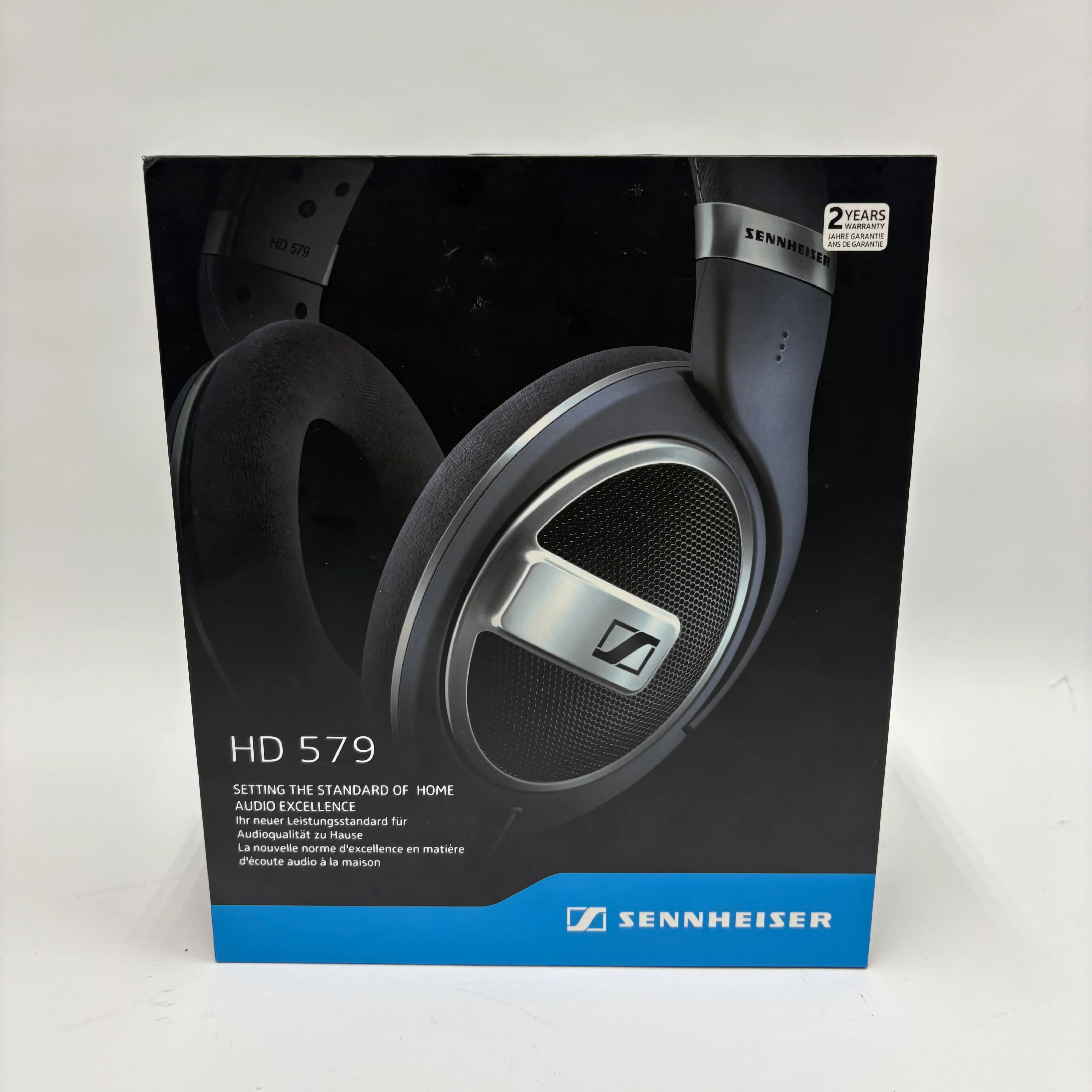 Sennheiser HD 579 Wired Open-Back Over-Ear Audiophile Headphones Silver 506830 - Image 7