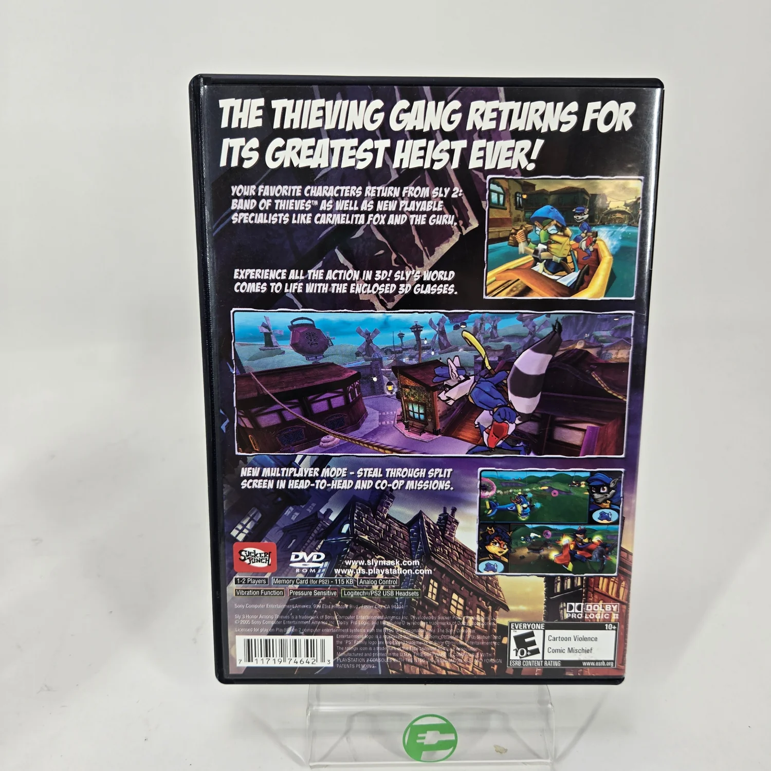 Sly 3 Honor Among Thieves (Sony PlayStation 2 PS2, 2005) - Image 2