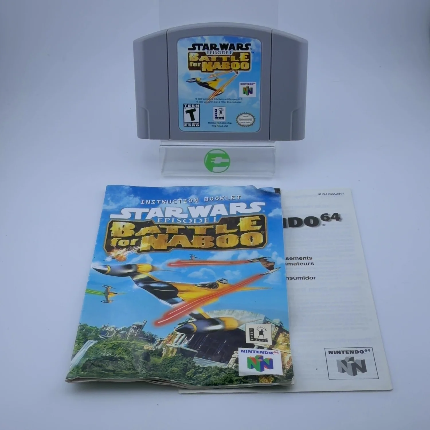 Star Wars Battle for Naboo (Nintendo 64 N64, 2000) - Image 3
