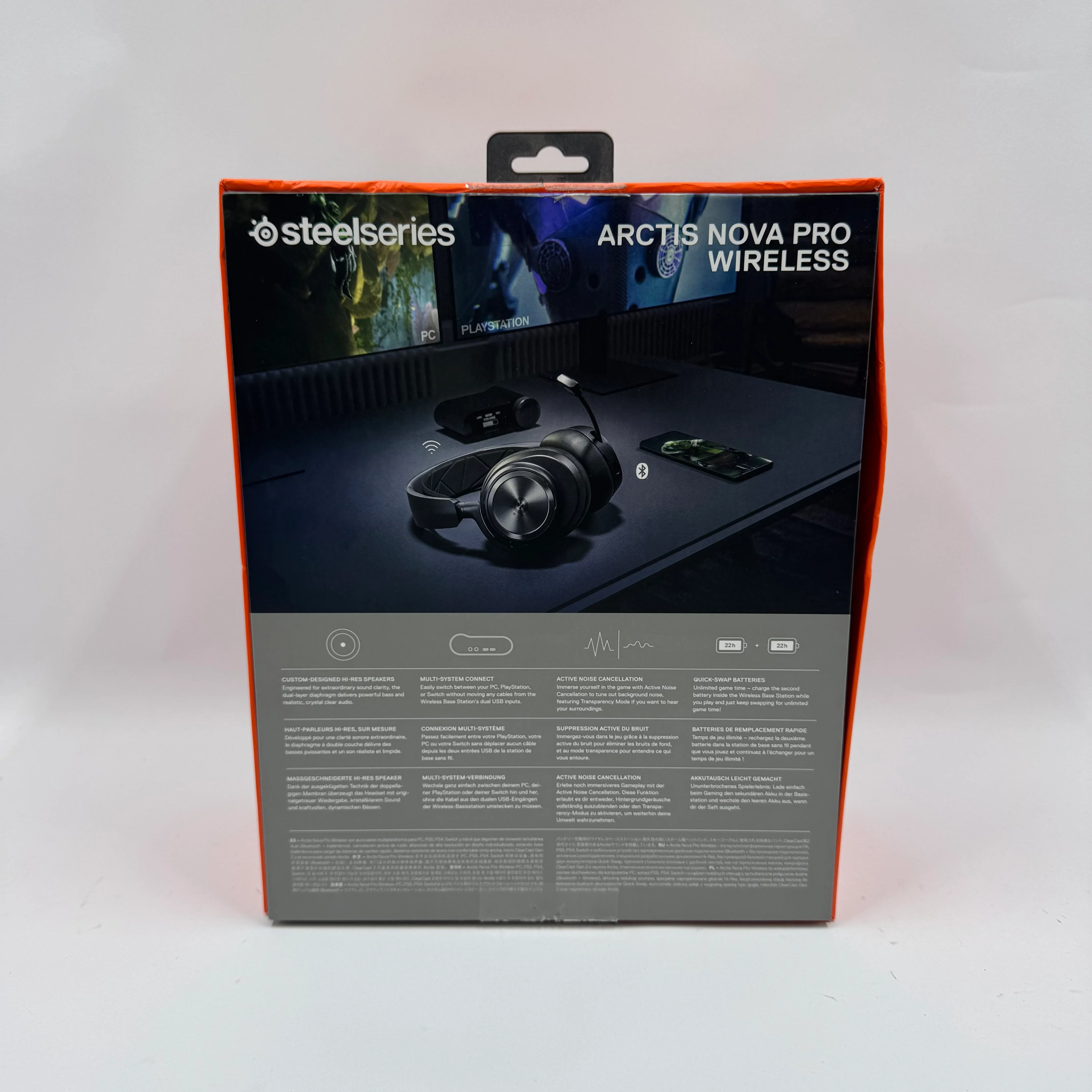 Steelseries Arctis Nova Pro Wireless Multi-System Gaming Headset 61520 - Image 2