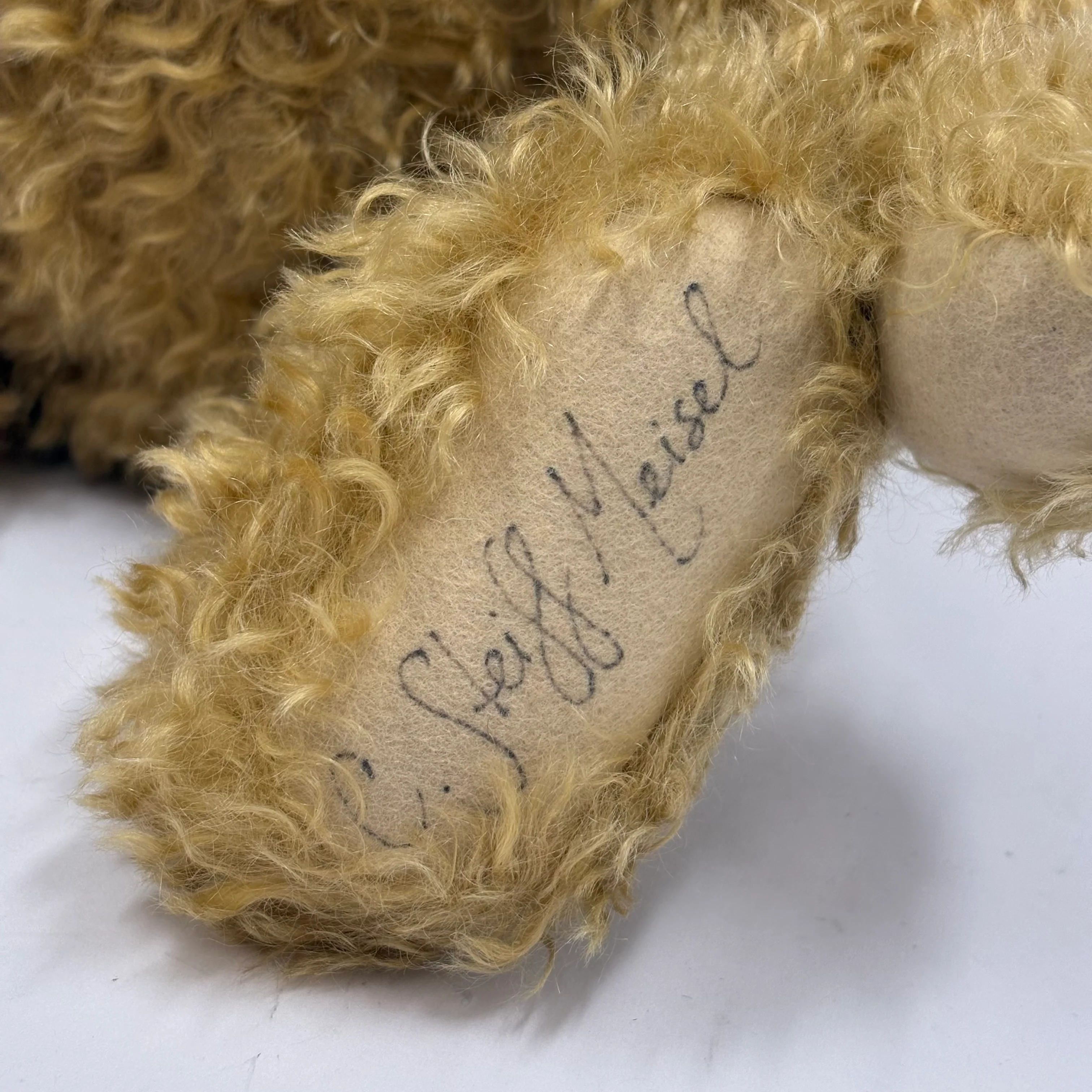 Steiff Centenary 1902-2002 Jointed Mohair Teddy Bear Limited Edition Signed - Image 3