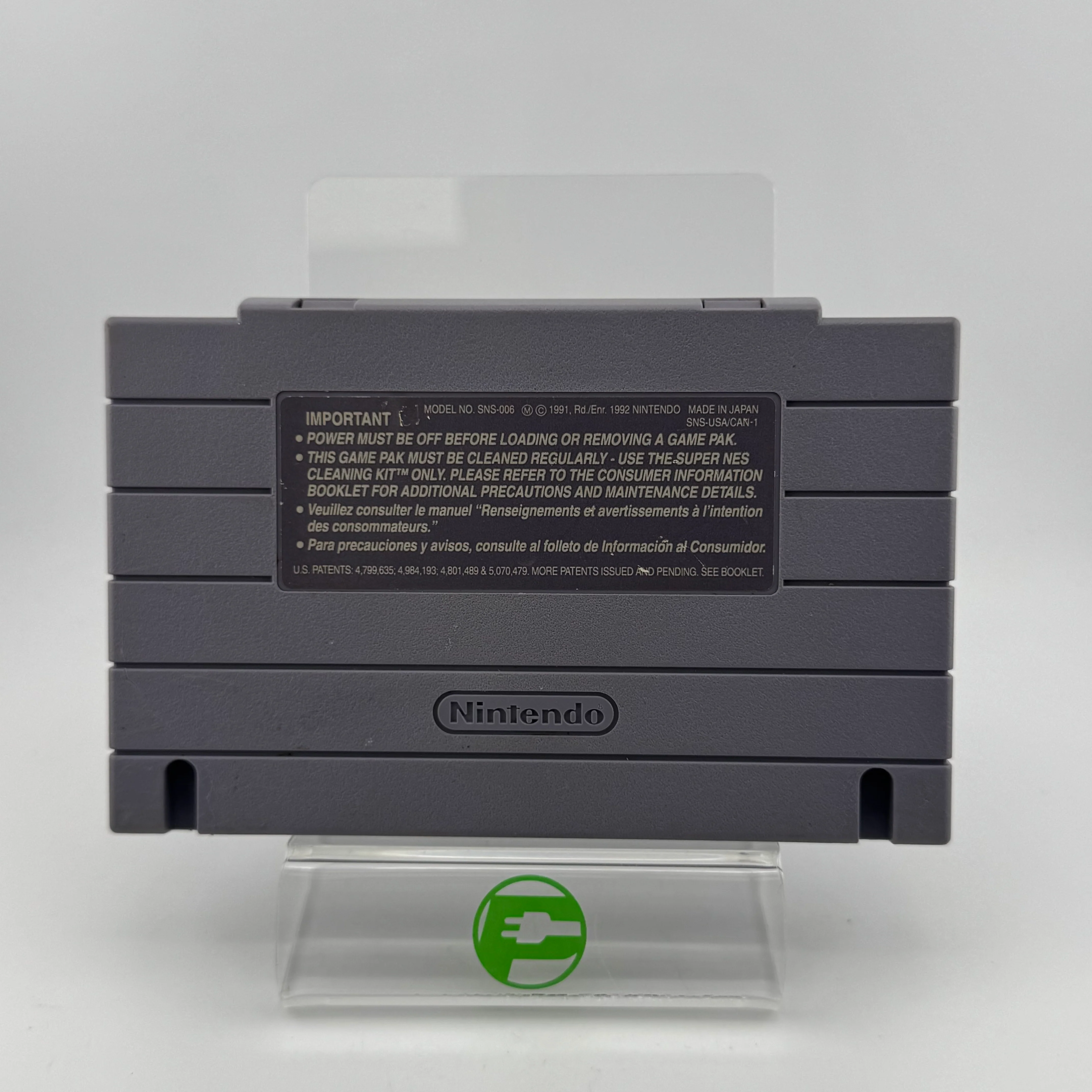 The Combatribes (Super Nintendo SNES, 1993) Cartridge Only - Image 2