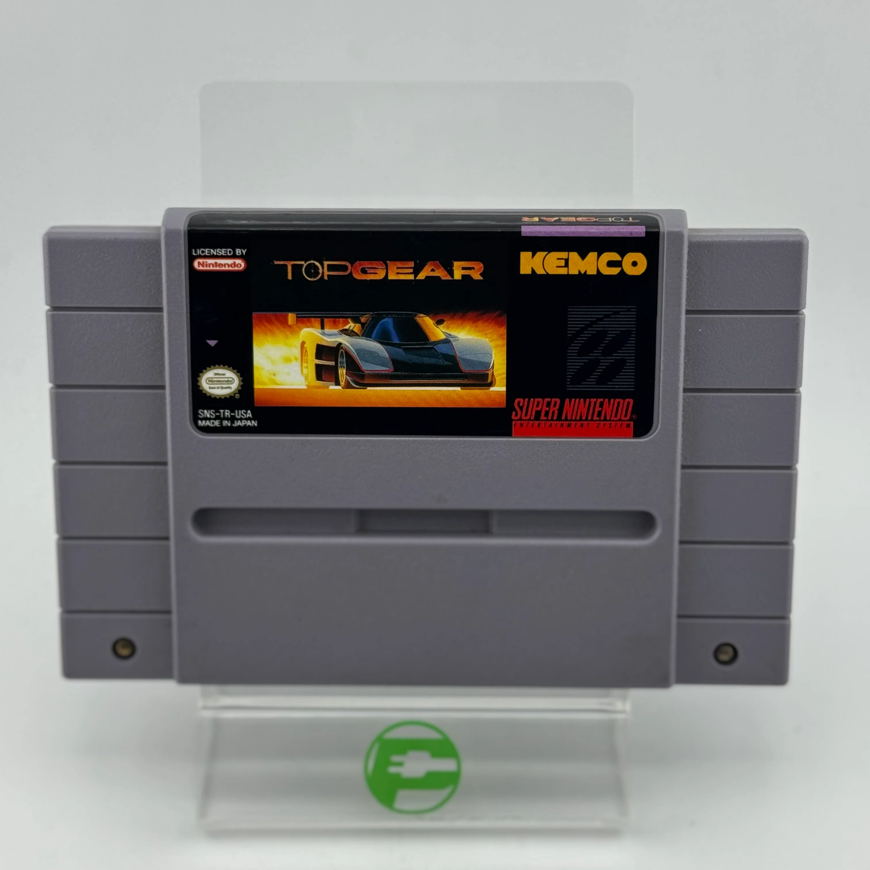 Top Gear (Super Nintendo SNES, 1992) Cartridge Only