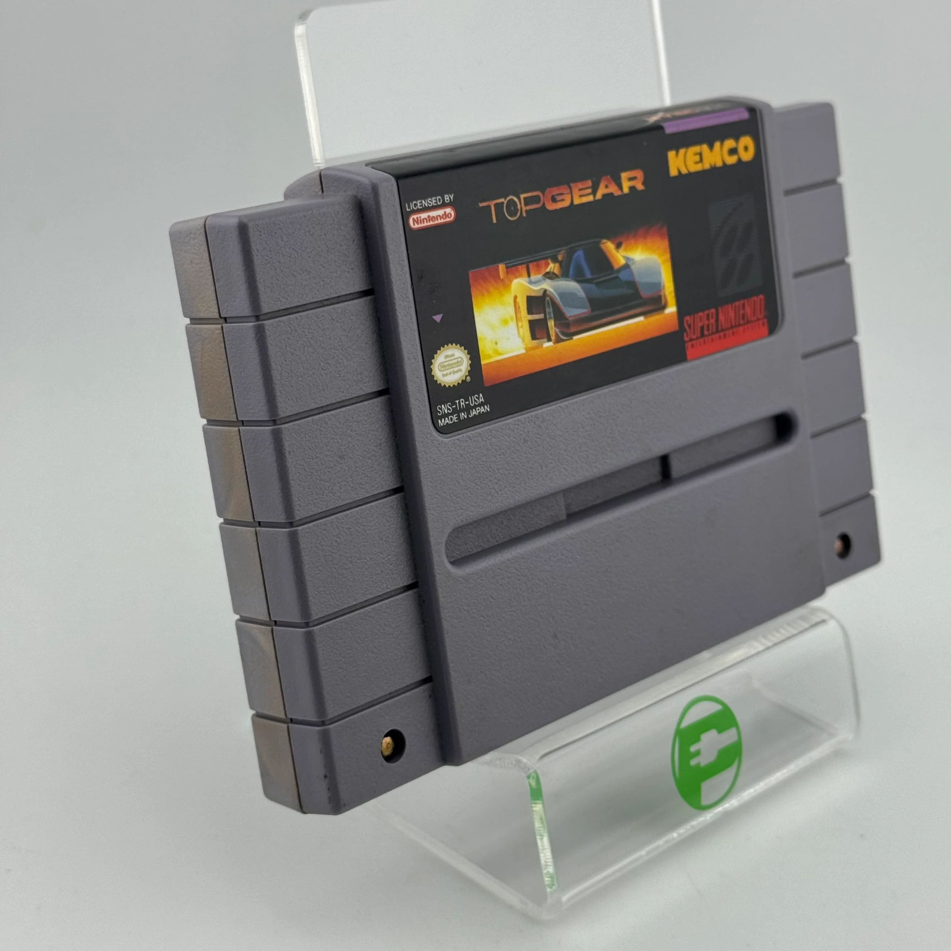 Top Gear (Super Nintendo SNES, 1992) Cartridge Only - Image 3
