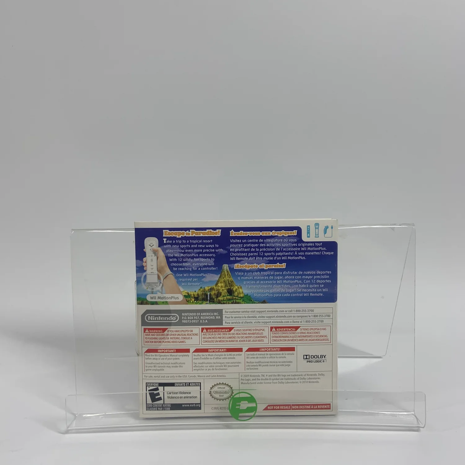 Wii Sports Resort (Nintendo Wii, 2009) - Image 2