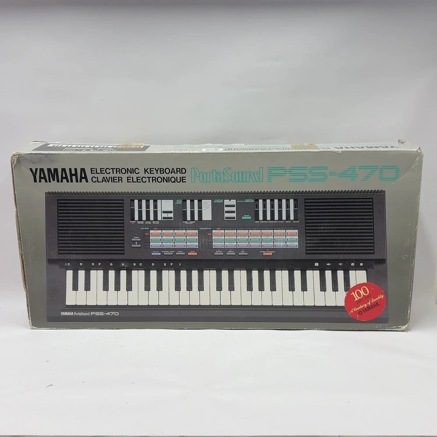 Yamaha PortaSound Electronic Keyboard Synthesizer PSS-470 - Image 4