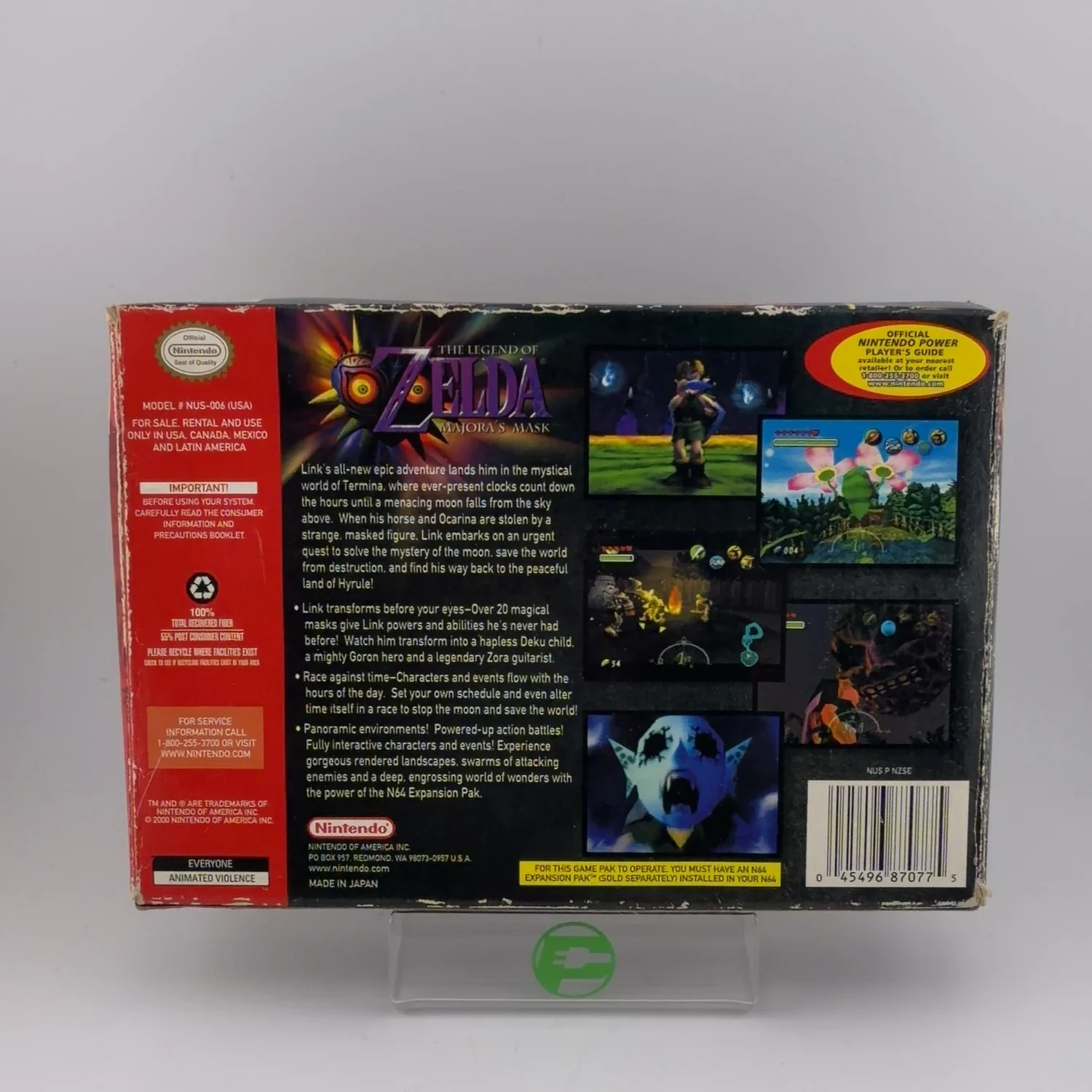 Zelda Majora's Mask [Collector's Edition] (Nintendo 64 N64, 2000) - Image 2